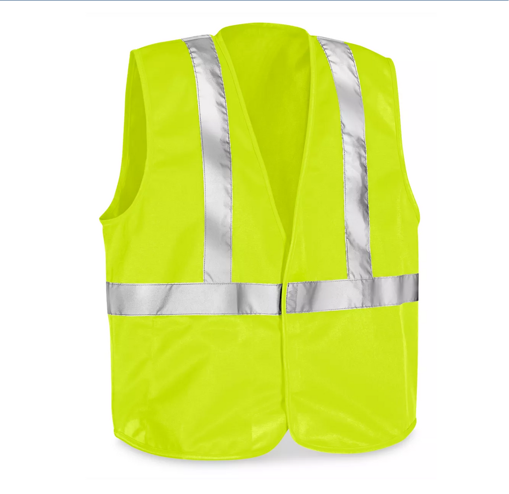Solid Hi-Vis Safety Vest