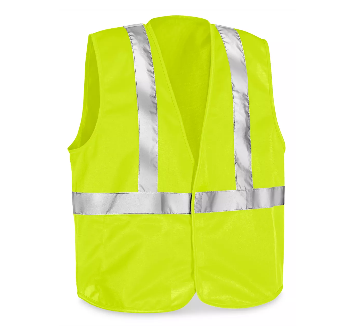 Solid Hi-Vis Safety Vest